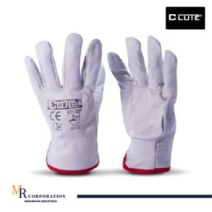 GUANTE DE BADANA BLANCO CLUTE