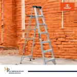 Escalera Tijera Truper 6 Pasos con bandeja Aluminio - MR Corporation Seguridad Industrial-03