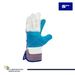 Guante carnaza TIGER Palma verde puño reforzado de Spro - MR Corporation Seguridad Industrial-02