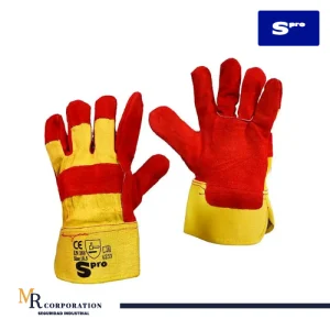 Guantes de Cuero Reforzado Carnaza Red King Spro