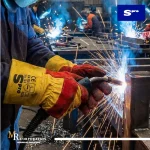 Guantes de Cuero Reforzado Carnaza Red King Spro-04