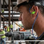 Tapón Auditivo con Cordón en Estuche Marca TRX-04